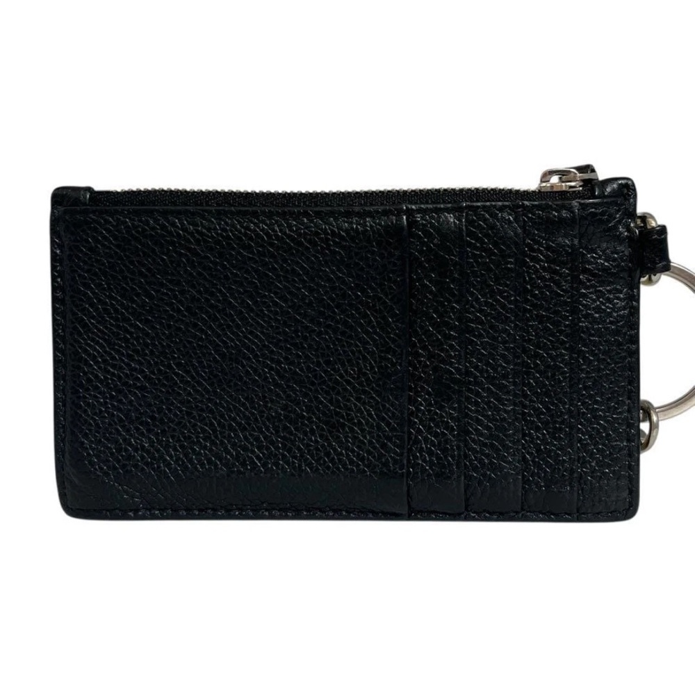 Balenciaga Black Leather Pouch with Silver Accents - Picture 3 of 13